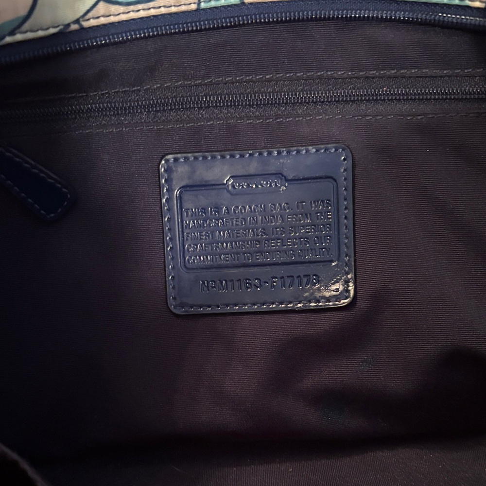 Coach Multicolor Patterned Shoulder Bag - Picture 4 of 4